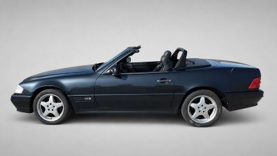 MERCEDES 600 SL cabriolet hard top v12,1ère mise en circulat…