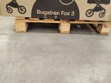 a cardboard box with a bugabo fox logo on it