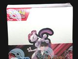 a close up of a box with a cartoon character on it