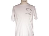 a white t - shirt with a map of the state of new hampshire printed on it
