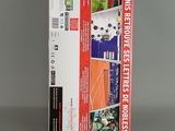 a box that has a picture of a baseball game inside of it