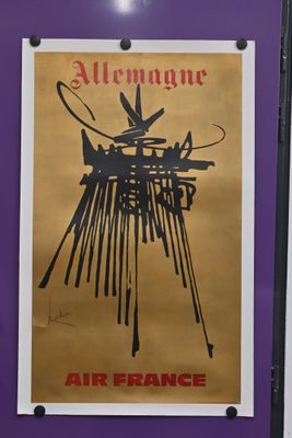 Air France, Allemagne Affiche de Mathieu, Imp.