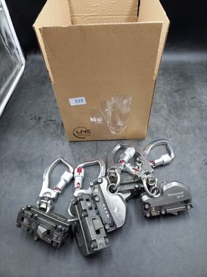 a box with a bunch of different types of clamps