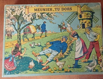 une photo d'un livre pour enfants sur laquelle figurent un homme et une femme