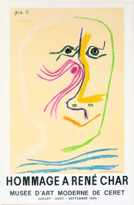 Pablo Picasso (1881-1973) - Hommage à René Char…