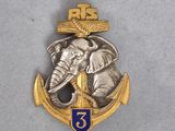 une image représentant un insigne orné d'un éléphant