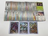 a lot of cards that are sitting on a table
