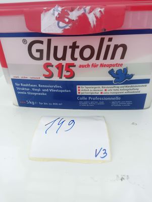 a box of glutolin on a table with a price tag