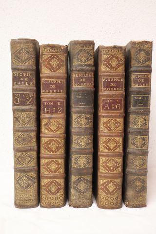 MORERI Louis : Supplément au grand dictionnaire historique : Pari...