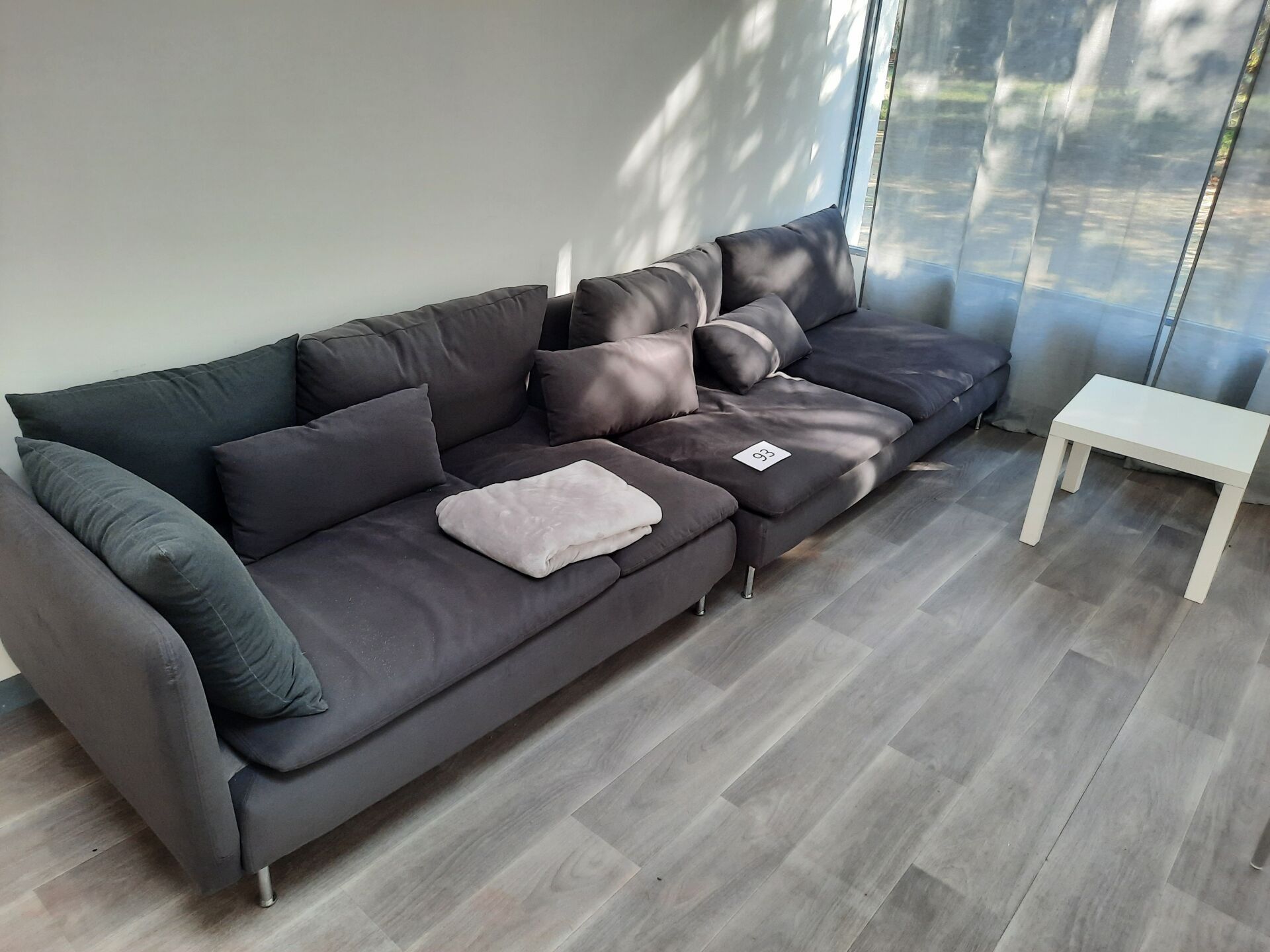 2 meubles mélaminé blanc