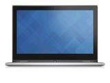 a laptop with a blue screen on a white background