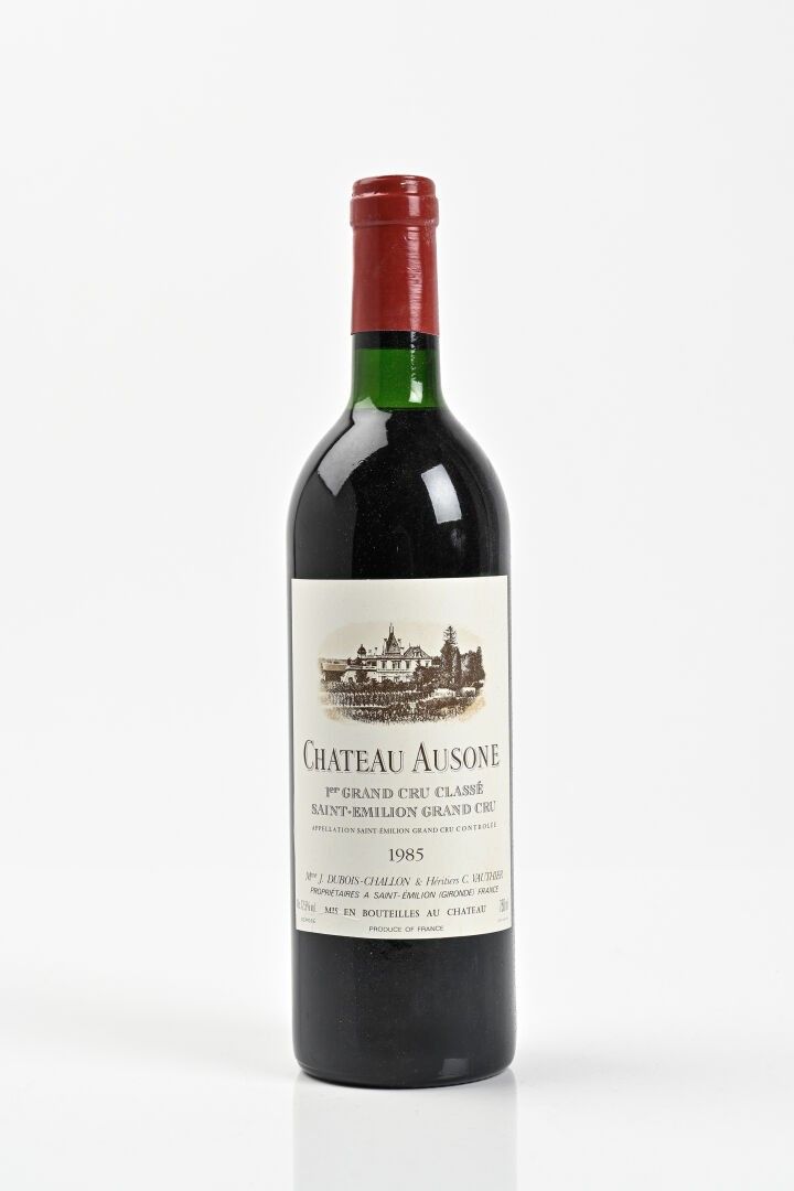 1B CHÂTEAU AUSONE (Caisse Bois individuelle) (T.L.B.+) GCC1A Saint-Emilion 1985