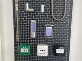 a picture of a wall mounted electronic device display