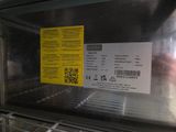 a label on the inside of a refrigerator door