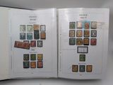 two pages of a book with a picture of stamps on them