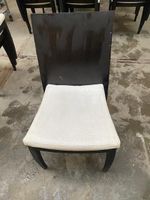 Lot de 4 chaises contemporaines, à structure en bois de coul… (photo 2)