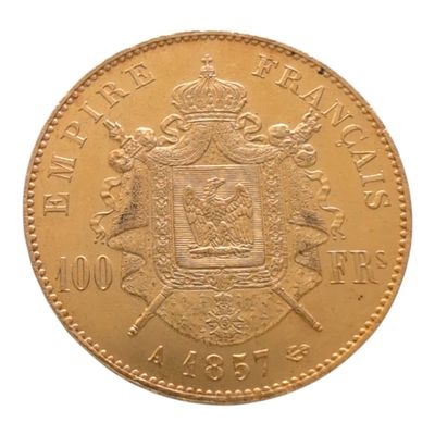 l'image d'une pièce d'or sur laquelle figurent des armoiries