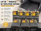 lot de 7 paquets de protections pour voiture