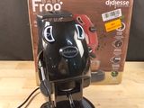 a coffee maker that is sitting on a table