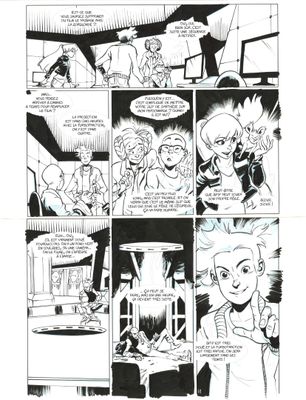 SENTENAC né en 1975. Spirou et Fantasio.