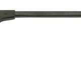 un gros plan d'un pistolet sur un fond blanc avec un fond blanc