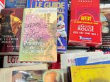 many books that are on the table together