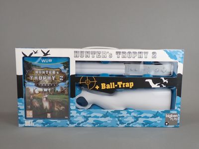a box with a knife and a gun inside of it