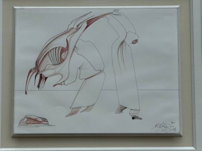 MIKHAIL CHEMIAKIN (né en 1943) "le ventre de Paris", dessin …
