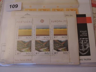 Timbres Europa ** - 3 Carnets 1987 Chypre, Grece, Sued…