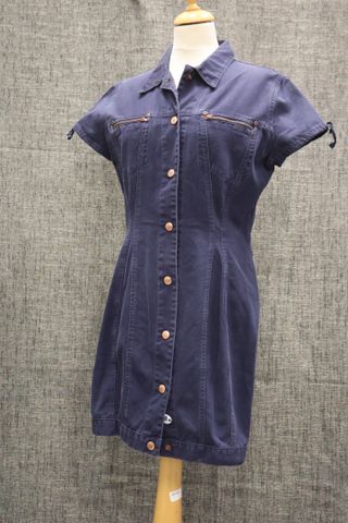 JP GAULTIER : robe en jean taille 40