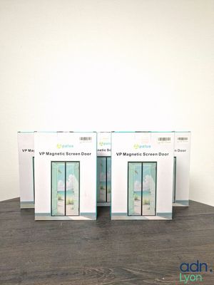 two boxes that are sitting on a wooden table