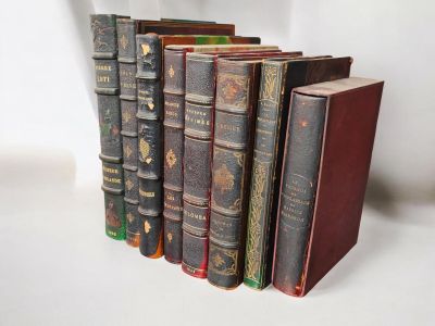 Réunion de 8 ILLUSTRES MODERNES : - Pierre LOTI. "Pêcheur d'…