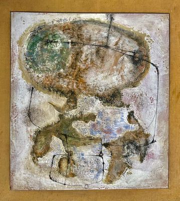 an image of a picture of a painting of a man and a dog