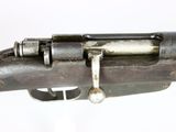 an old gun with a metal handle on a white background