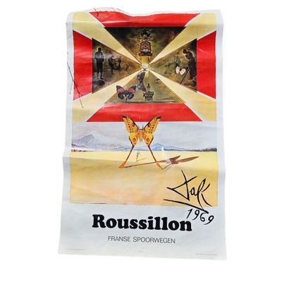 a bag of roussillon on a white background