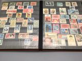 a picture of a book with stamps on it