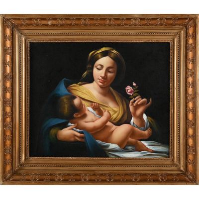 ECOLE FRANCAISE fin XIXè. VOUET Simon (D’après). - Photo 1