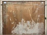 an image of a painting of a horse in a wooden frame