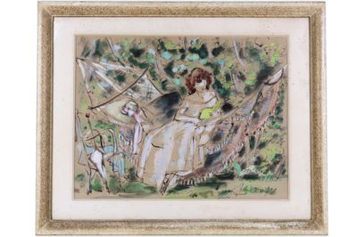 André DIGNIMONT (1891-1965) La Sieste - Photo 1