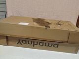 a box that is sitting on top of a bed