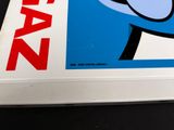 a picture of a book with a cartoon character on it