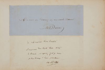 [POÉSIE]. BAILBLÉ (Léon). Album de poésies originales et poé…