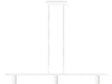 une photo d'un luminaire blanc suspendu au plafond