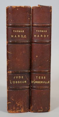 HARDY Thomas. Ensemble de 2 volumes. Jude l'Obscur, Traducti…