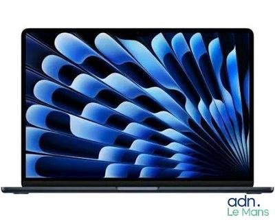 an image of a laptop computer with a blue flower design on the screen
