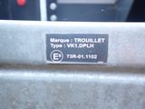 a close up of a sign on the side of a vehicle