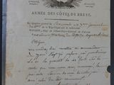 an old document with a picture of a sun on it