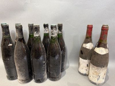 plusieurs bouteilles de vin sont alignées sur une table