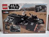the box of the lego star wars vehicle is open and ready to be played