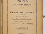 Paris, « Plan de Paris » de Maurice Turroot, première édition de la première édition du « Plan de Paris » de Maurice Turroot, première édition de